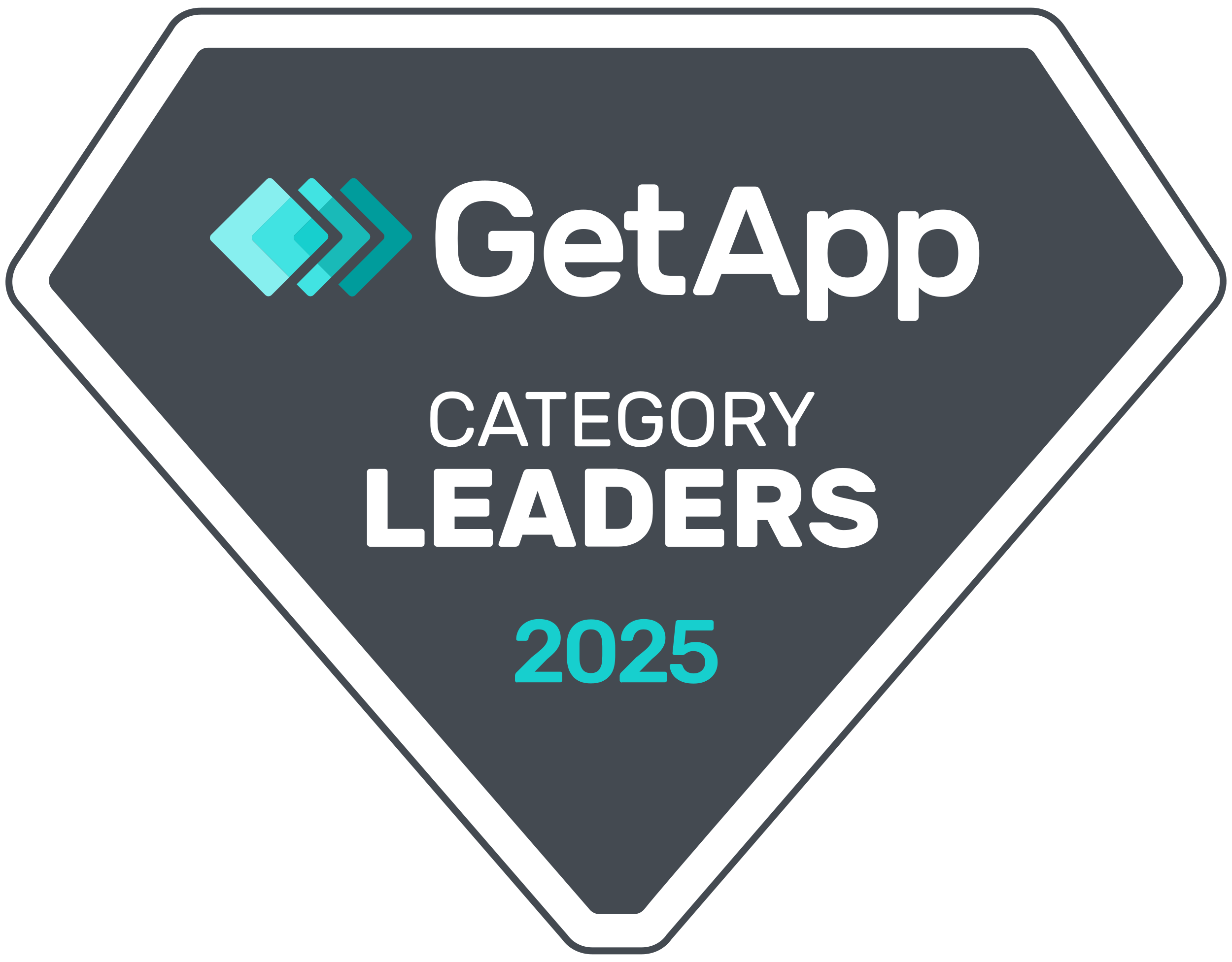 GetApp Category Leaders 2025 badge